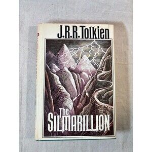 J.R.R. Tolkien The Silmarillion First American Edition 1st Printing 1977 w/ Map